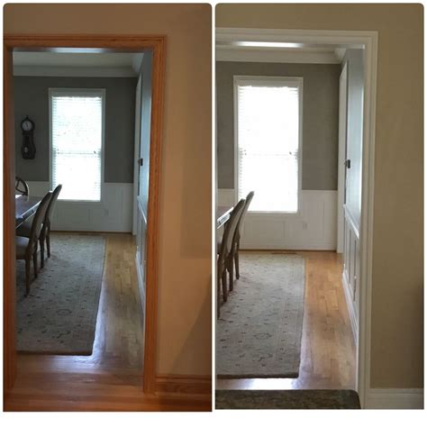 painting metal house trim|painting trim before and after.